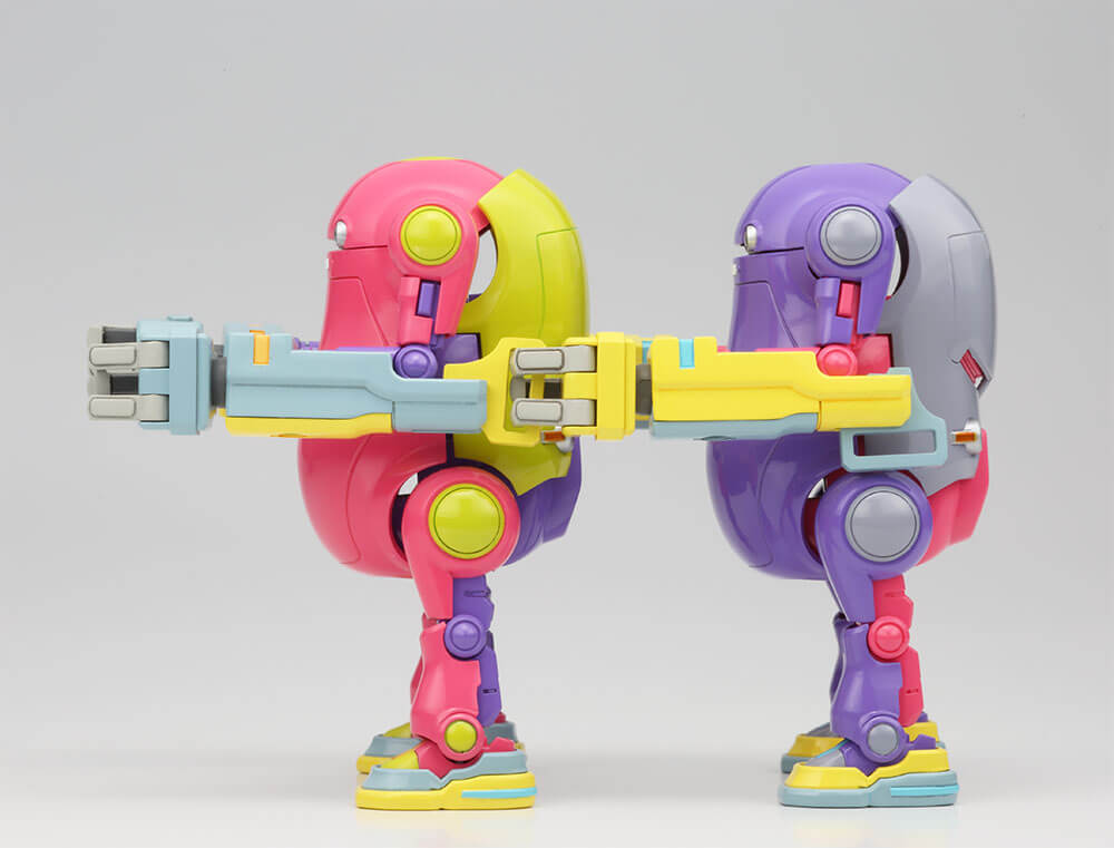 1/35 MechatroWeGo #07 Power Arms Purple & Pink (2 kits in 1)