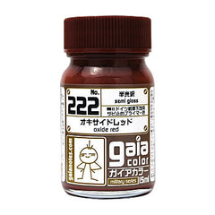 Gaia Color (15ml) 222 Oxide Red (WWII German Tank) (Semi-Gloss)