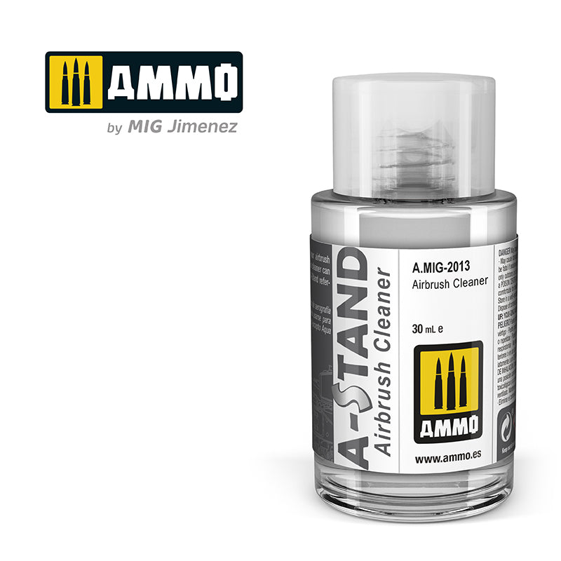 Ammo A-Stand Metallic Lacquer Airbrush Cleaner (30ml)