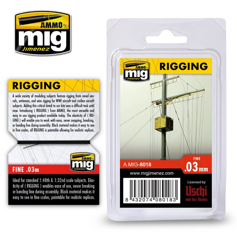 0.03mm Fine Rigging (2m long)