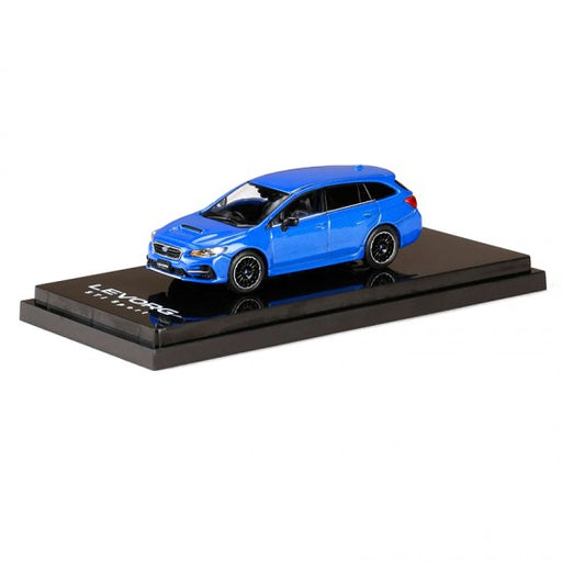1/64 Hobby Japan Subaru Levorg STI Sport EyeSight Black Selection VM Type F Blue Pearl