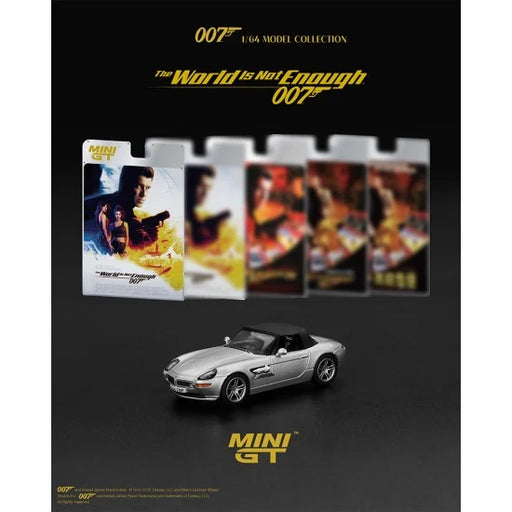 1/64 Mini GT BMW Z8 The World Is Not Enough MGT00906-007E