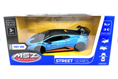 1/24 MSZ Lamborghini  Huracan STO Blue (Try Me Function)