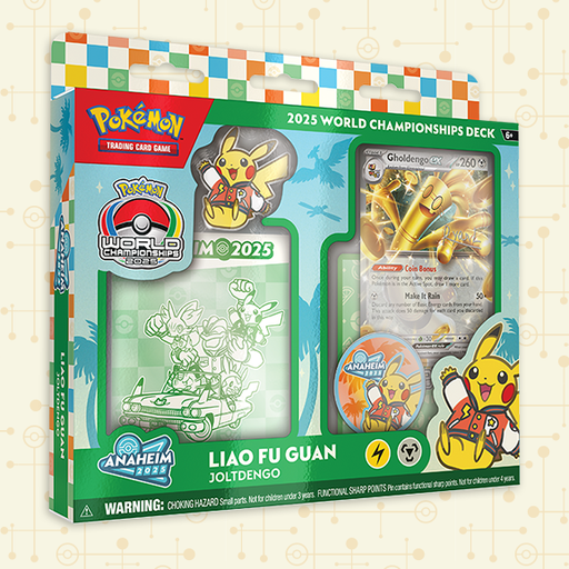 Pokemon TCG World Championship Deck 2025 (1 Random)