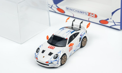 1/64 Minichamps Porsche 911 992 GT3 RS 2024 White with Orange Accents 643062120