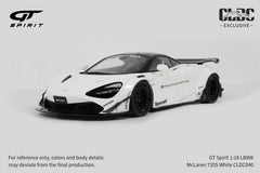 1/18 GT Spirit LBWK McLaren 720S White CLDC040 Resin Car Model with Display Case