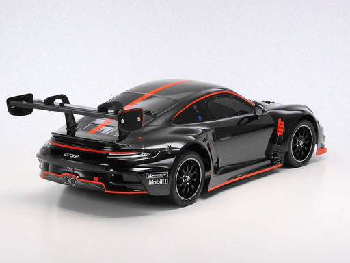 1/10 Tamiya RC Porsche 911 GT3 R (992) Black Painted Body (TT-02 Chassis)