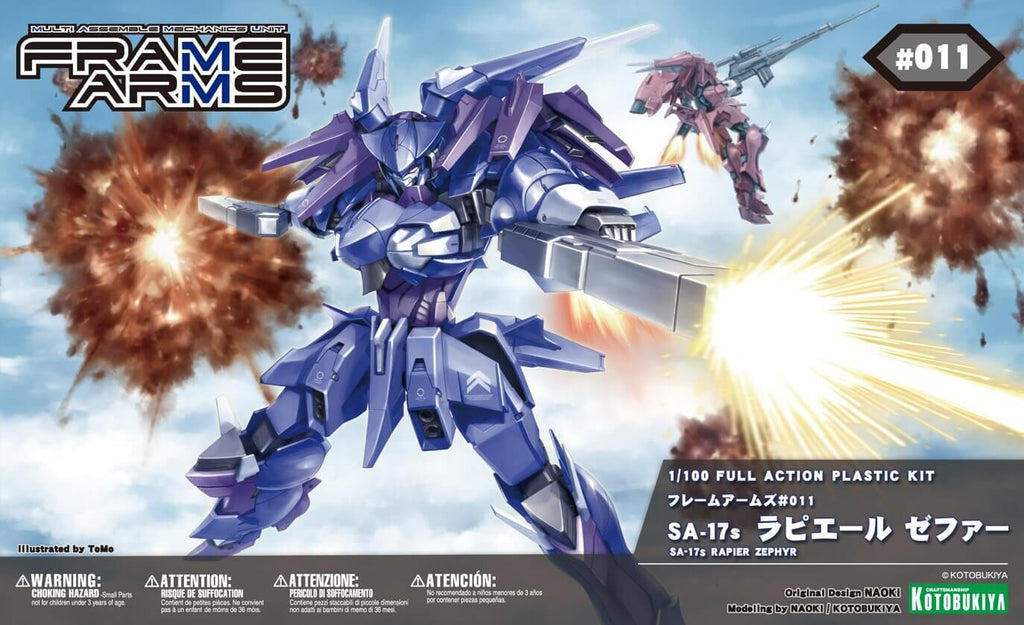 1/100 Frame Arms #11 SA-17s Rapier Zephyr