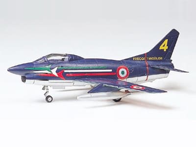 1/100 Tamiya Combat Plane #10 Italian Jet Fighter Fiat G.91 R1/R4
