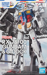 1/144 Yokohama Gundam Factory RX-78F00 Gundam & G-Dock Premium Bandai (MP)