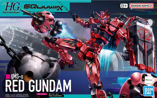 1/144 HGGQX #04 gMS-a Red Gundam (GQuuuuuuX)