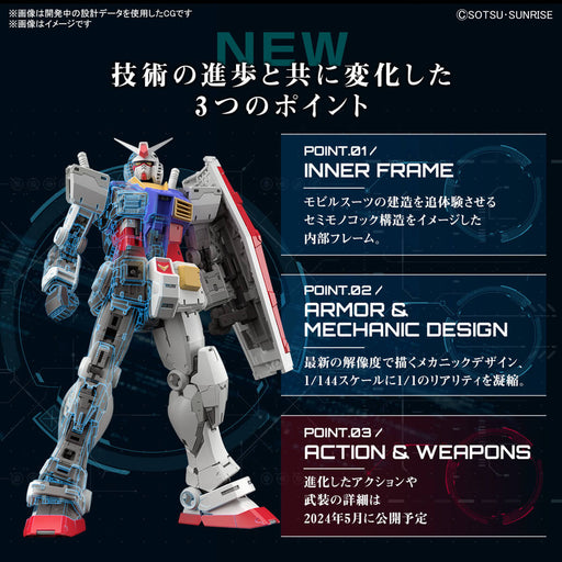 1/144 RG #40 RX-78-2 Gundam Ver. 2.0