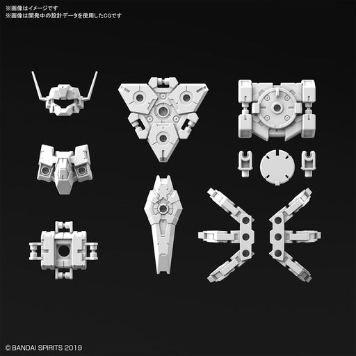 1/144 30MM Option Armor #26 for Commander Type (Rabiot Exclusive) White