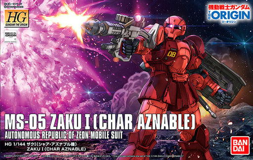 1/144 HG Gundam The Origin #15 Char's Zaku I Battle of the Smith Sea ver.