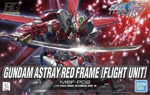 1/144 HG SEED #58 Gundam Astray Red Frame with Flight Unit