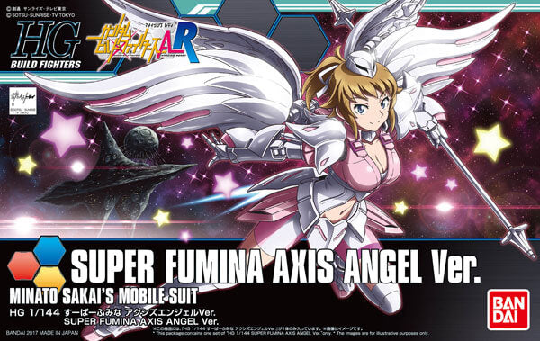 1/144 HGBF #54 Super Fumina Axis Angel ver.