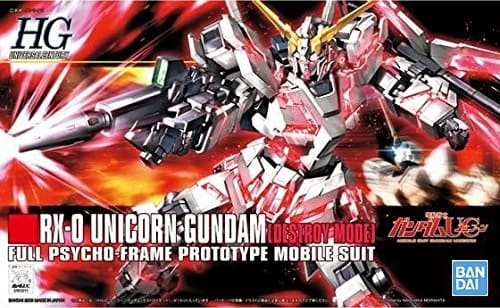 1/144 HGUC #100 Unicorn Gundam Destroy Mode