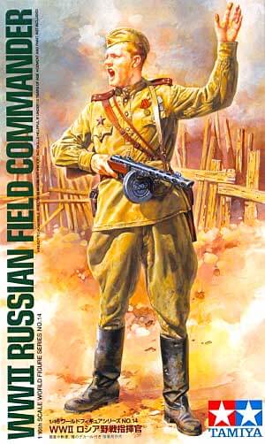 1/16 Tamiya World Figure #14 WWII Russian Field Commander