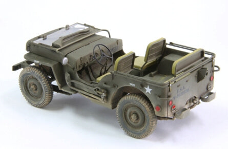 1/20 Finemolds U.S. 1/4 ton 4 x 4 Truck Jeep Willys MB Slat Grille