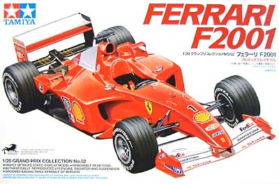 1/20 Tamiya Grand Prix #52 Ferrari F2001