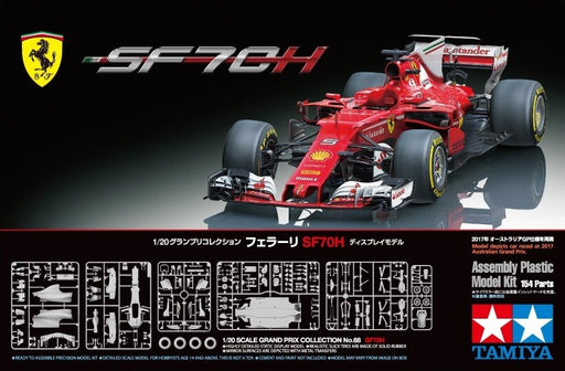 1/20 Tamiya Grand Prix #68 Ferrari SF70H