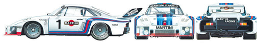 1/20 Tamiya Grand Prix #70 Porsche 935 Martini 1976 World Championship for Makes