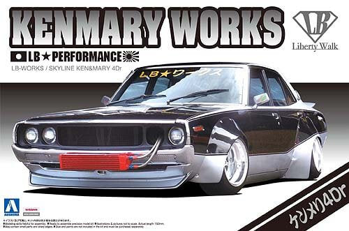 1/24 Aoshima Liberty Walk Works #03 Nissan Skyline 