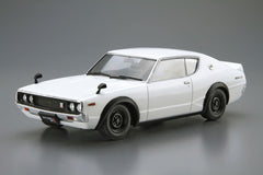 1/24 Aoshima Model Car #15 Nissan Skyline HT 2000 GT-R 1973