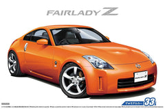 1/24 Aoshima Model Car #33 Nissan Z33 Fairlady Z Version ST 2007