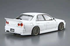 1/24 Aoshima Tuned Car #04 Nissan ER34 Skyline Type-R 2001 Uras ver.