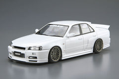 1/24 Aoshima Tuned Car #04 Nissan ER34 Skyline Type-R 2001 Uras ver.