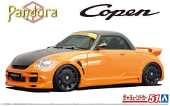 1/24 Aoshima Tuned Car #51 Daihatsu L880K Copen 2002 Pandora ver.