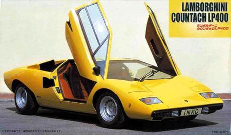 1/24 Fujimi Real Sports Car #60 Lamborghini Countach LP400