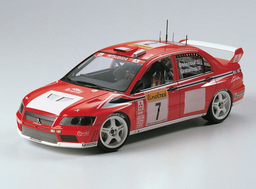1/24 Tamiya Sports Car #257 Mitsubishi Lancer Evolution VII WRC