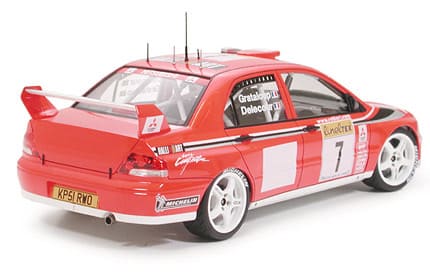 1/24 Tamiya Sports Car #257 Mitsubishi Lancer Evolution VII WRC