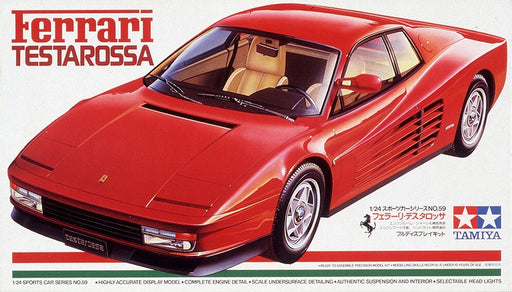 1/24 Tamiya Sports Car #59 Ferrari Testarossa