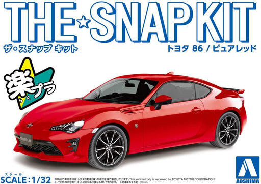 1/32 Aoshima The Snap Kit #03F Toyota ZN6 Toyota 86 Pure Red