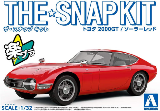 1/32 Aoshima The Snap Kit #05B Toyota 2000GT Solar Red