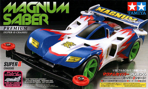 1/32 Fully Cowled Mini 4WD #31 Magnum Saber Premium (Super II Chassis)