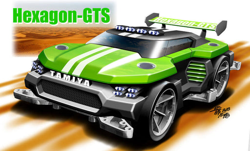 1/32 Mini 4WD PRO #53 Hexagonite (MA Chassis)