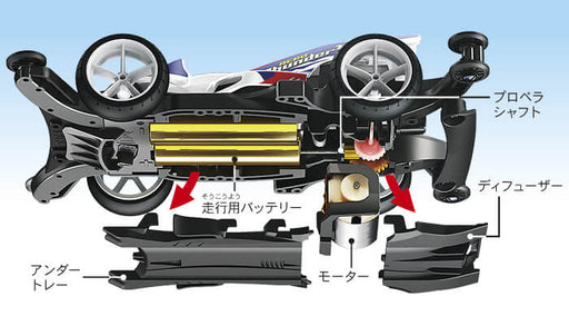 1/32 Mini 4WD REV #03 Aero Thunder Shot (AR Chassis)