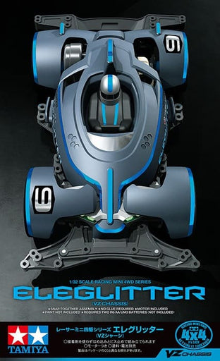 1/32 Racing Mini 4WD #100 Eleglitter (VZ Chassis)