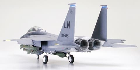 1/32 Tamiya #12 U.S. Fighter McDonnell Douglas F-15E Strike Eagle with Bunker Buster