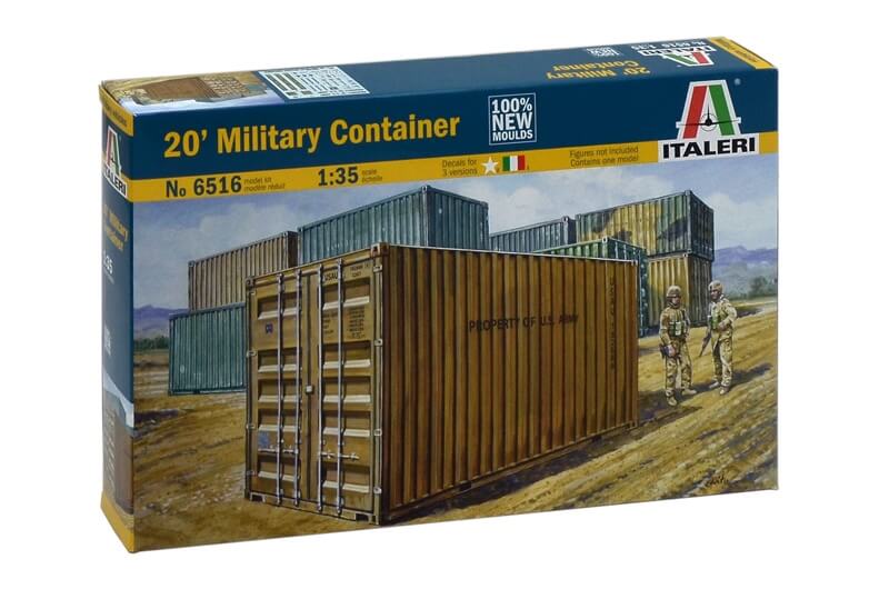 1/35 Italeri #6516 20 ft Military Container