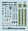 1/35 Italeri #6516 20 ft Military Container