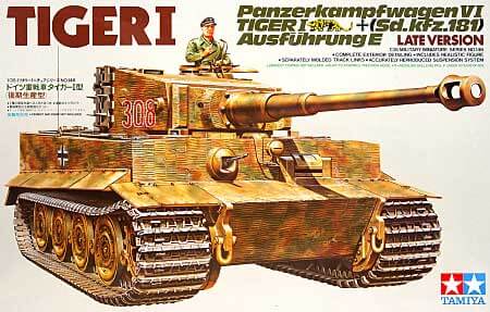 1/35 Tamiya MM #146 German Heavy Tank Tiger I Late ver. (MP)