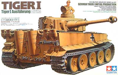 1/35 Tamiya MM #227 German Heavy Tank Tiger I Initial Production (Africa Corps)