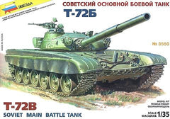 1/35 Zvezda #3550 Soviet Main Battle Tank T-72B