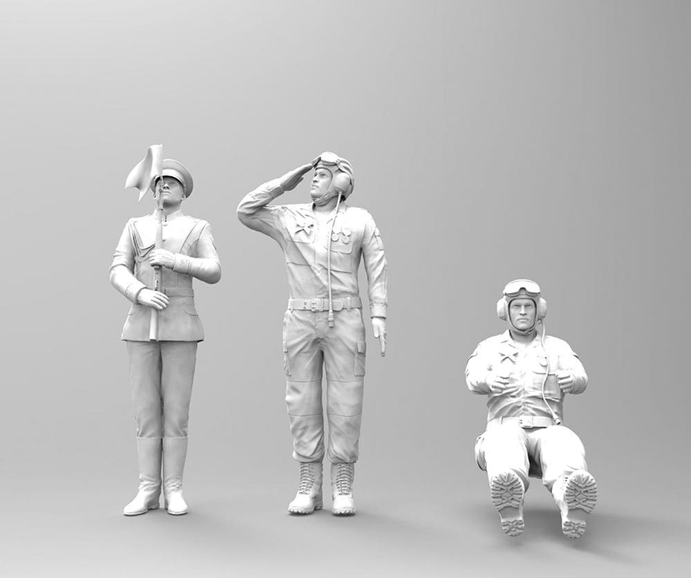 Figurines D'infanterie Navale Soviétique Zvezda Seconde Guerre Mondiale Echelle 135 3520 4600327035202