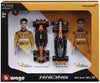 Bburago 1/43 McLaren Team MCL39 F1 2025 #4 Lando Norris 2-Pack Vertical